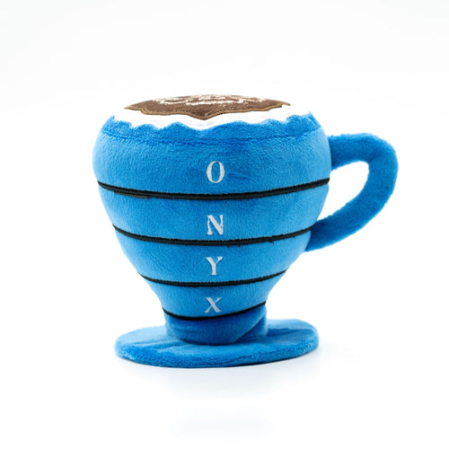 Pour Over Onyx Plush Dog Toys