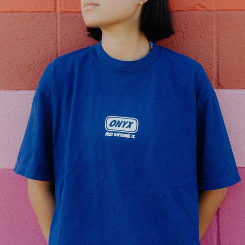 Just Doyenne It Retro Tee (Cobalt)