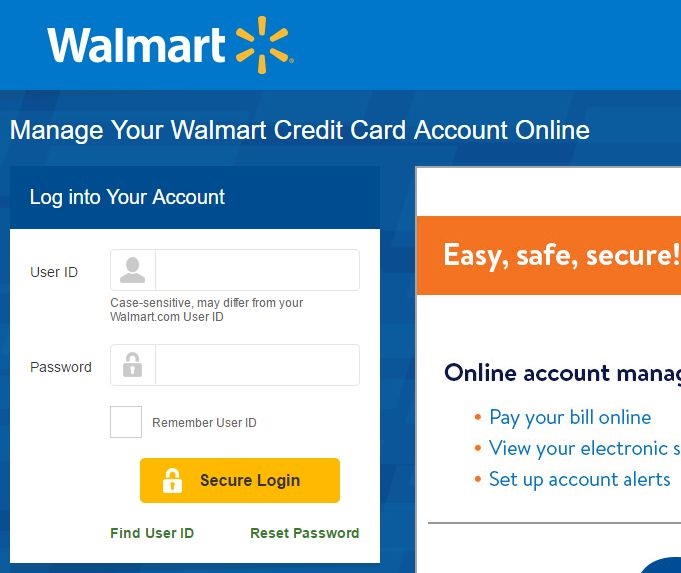 Walmart Credit Card